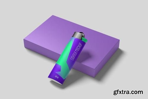 Lighters Mockup Design Pack 14xPSD