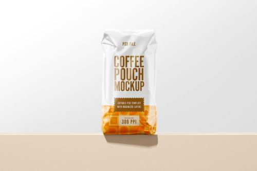 Coffee Bag Packaging Mockup Set