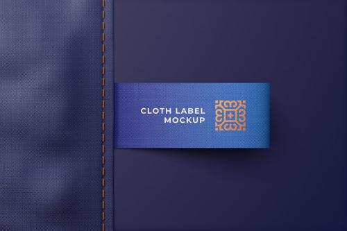 Cloth Label Mockup