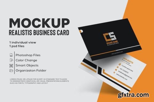 Business Card Mockup Design Pack 14xPSD