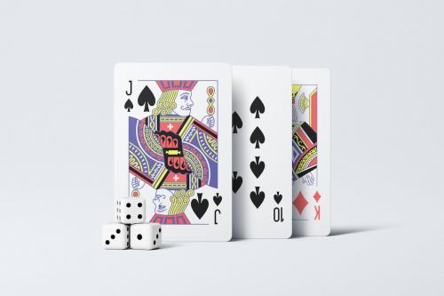 Playing Cards Mockup