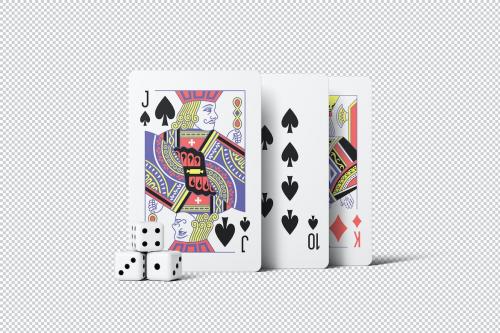 Playing Cards Mockup