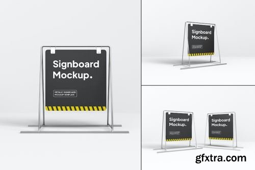 Advertising Stand Mockup Design Pack 13xPSD
