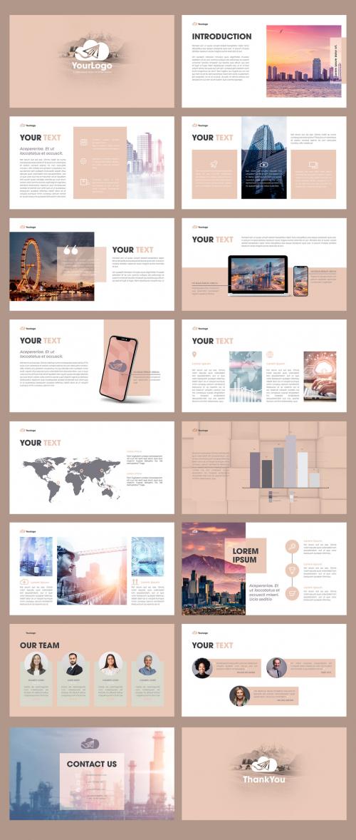 Pink Minimal Multipurpose Presentation Layout - 392089916