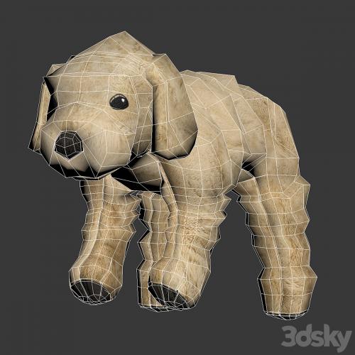 GOSIG GOLDEN Soft toy dog, golden retriever