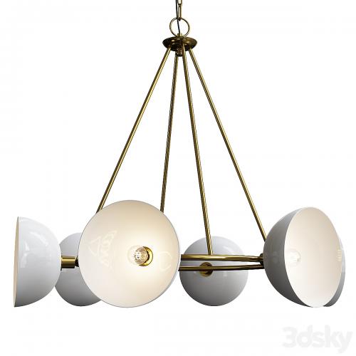 Currey & company soba chandelier