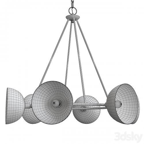 Currey & company soba chandelier