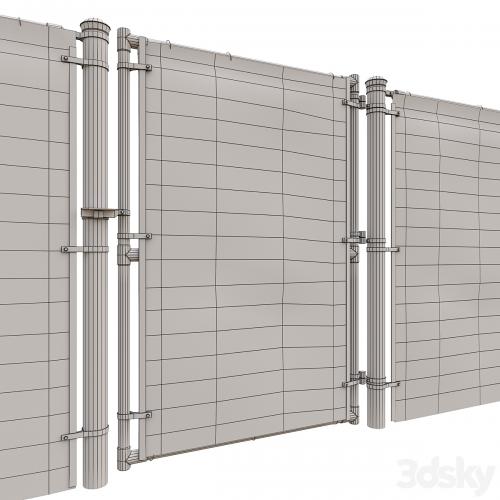 Mesh fencing