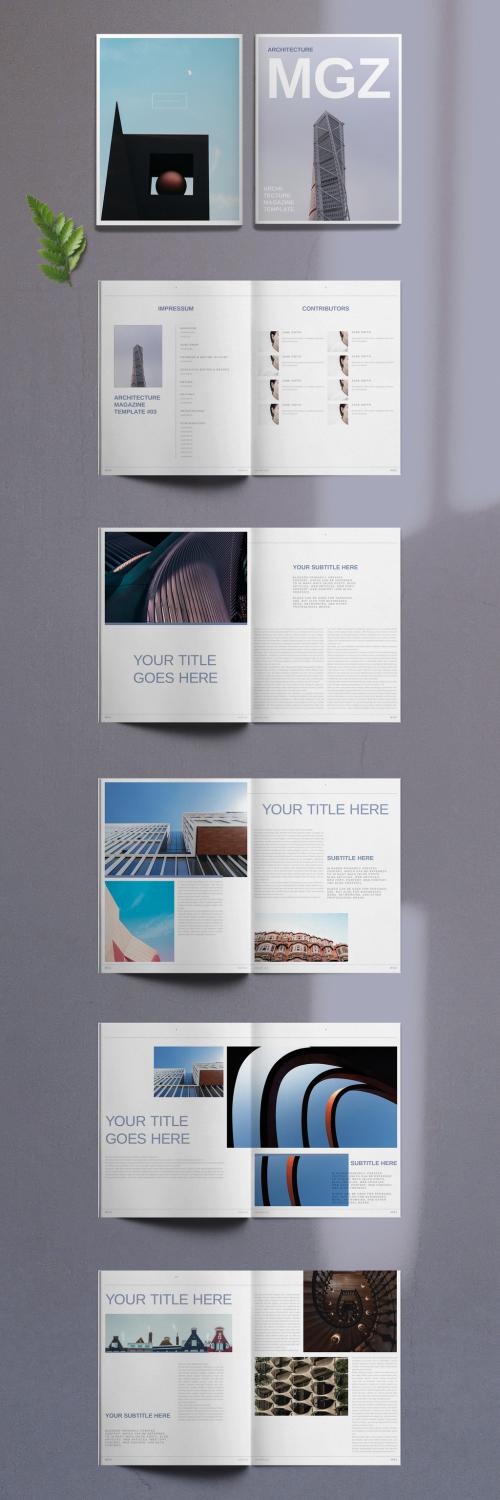 Architecture Magazine Layout - 392104510