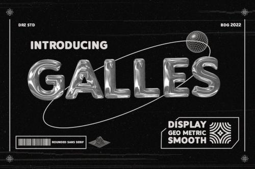 Galles - Rounded Sans Serif Font