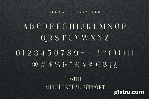 GOLDE Modern Serif Font ZBTCD7G