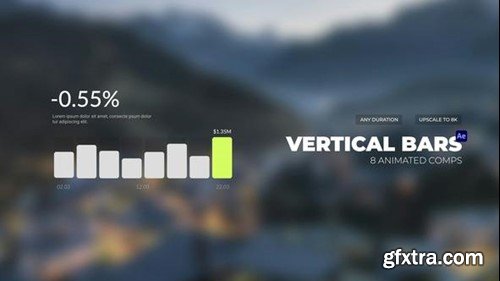 Videohive Infographics Vertical Bars 50475216