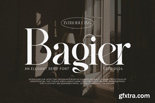 Bagier Elegant Ligature Serif B96P3PN