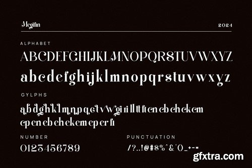 Megifin Beautiful Ligature Serif EPAWM98