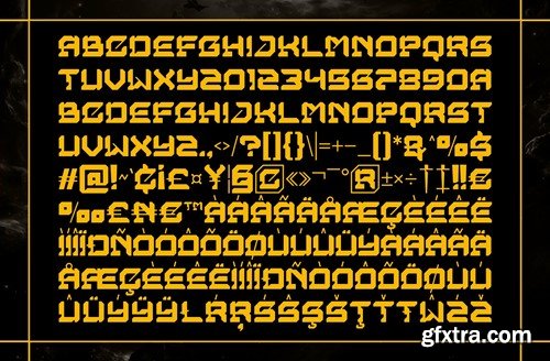 Genosx - A Retro Future Font Y6N2KU2