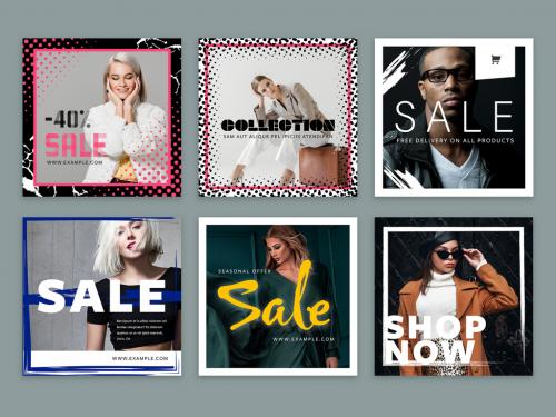 Sale Social Media Post Layouts - 393185452