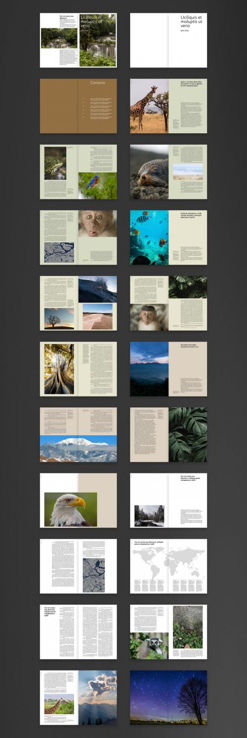 Sustainable Resilient Nature Design Book Layout - 393617756