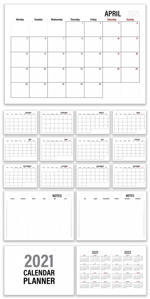 2021 Day Planner Calendar - 393645971