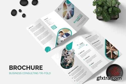 Trifold Brochure Design Pack #1 15xPSD
