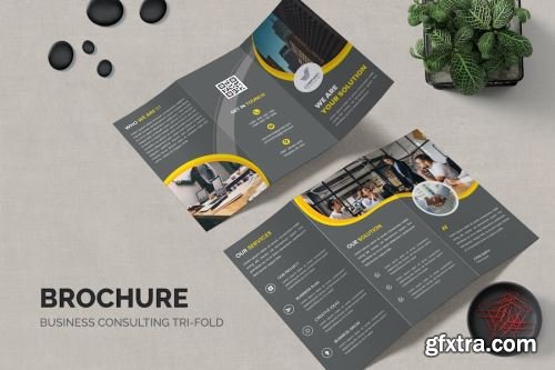 Trifold Brochure Design Pack #1 15xPSD