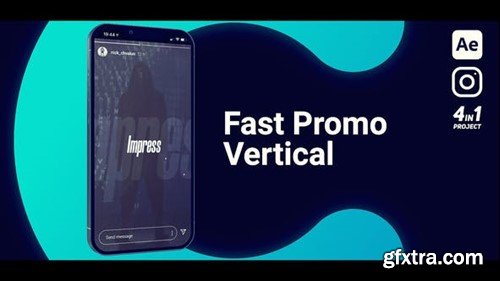 Videohive Fast Promo Vertical 50483267