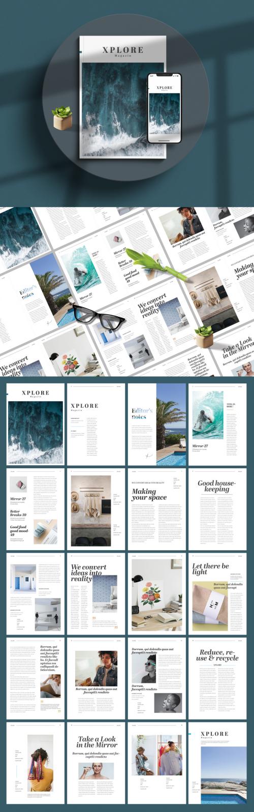 Minimal Magazine Layout - 394759132