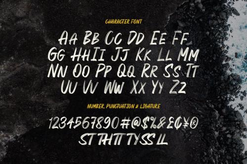 Huberto Street rush Font