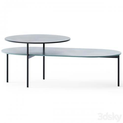 Coffee Table Tavolino KIN-c and KIN-o by Novamobili