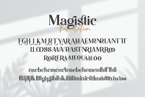 Magistic - Serif Ligature Typeface