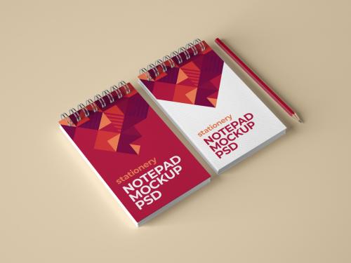 Notepad Branding Mockup - 395114141