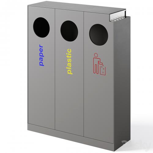 Litter bin Crystal by mmcite