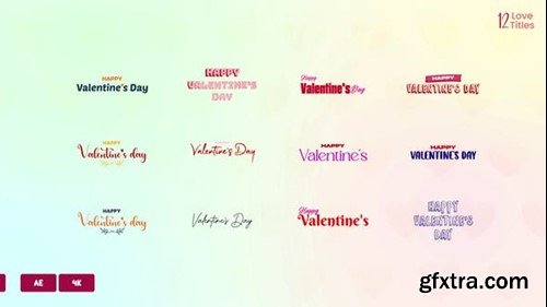 Videohive Happy Valentine's Day Titles 50500286