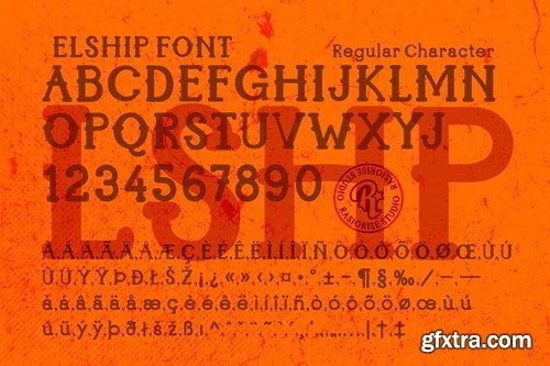 Elship - Art Deco Serif Classic WUF8FZG