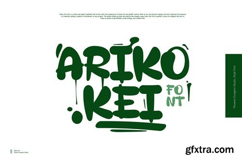 Ariko Kei Font PRA35E6