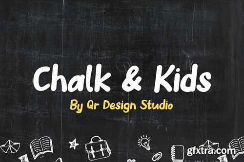 Halodex Kochalk - Kids & Chalk Font H56Q65Z