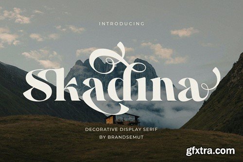 Skadina - Decorative Display Serif 9MGNLLF