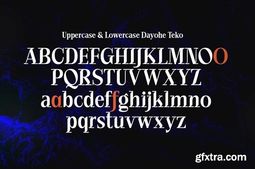 Dayohe - Modern Serif Font XRQNGBA