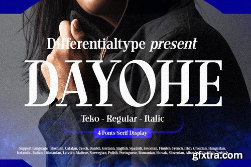 Dayohe - Modern Serif Font XRQNGBA