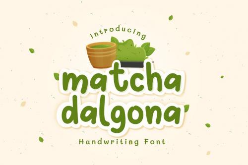 Matcha Dalgona