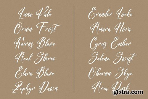 Bracetison Modern Handwritten Font F2WY9RG