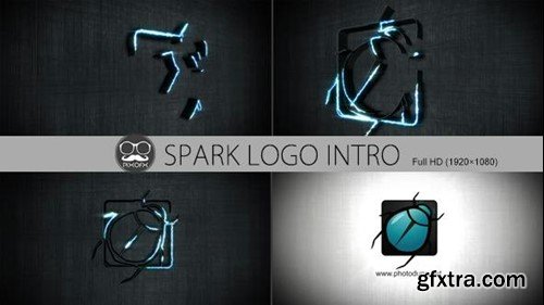 Videohive Spark Logo Intro 8538072