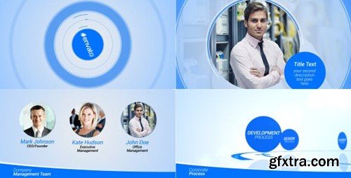 Videohive Circle Corporate Pack 7342848