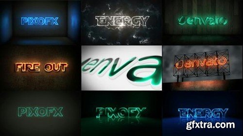 Videohive Multi Light Kit - Fire Light Neon Energy Composer 15872578