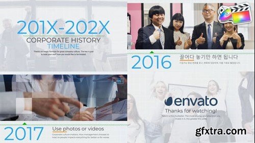 Videohive Corporate History 50288602