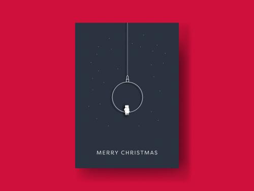 Romantic Christmas Card - 396423043