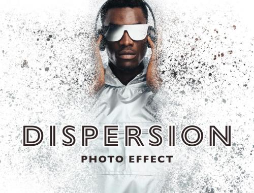 Dispersion Photo Effect Mockup - 396852980