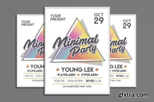 Club Flyer Design Pack 14xPSD