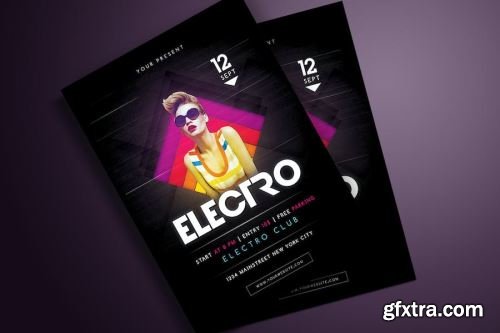 Club Flyer Design Pack 14xPSD