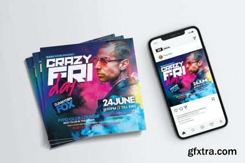 Club Flyer Design Pack 14xPSD