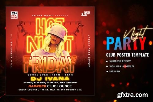 Club Flyer Design Pack 14xPSD